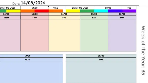 Planner Template